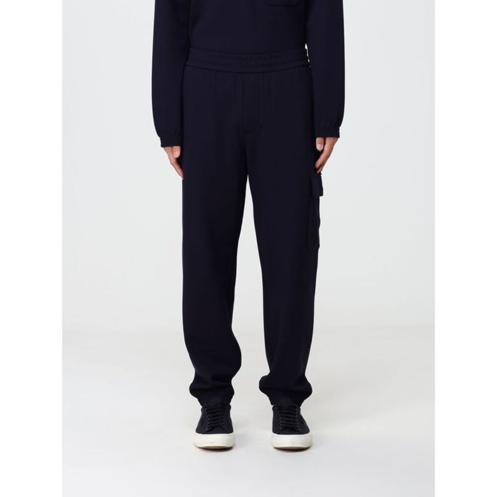 Emporio Armani Men Emporio Armani Slim Fit Cotton Cargo Jogger Trousers